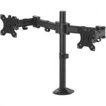 Dual 27 monitor arm - freestanding mount - reflex fellowes