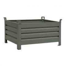 Stackable sheeted stillage - hxwxd 670x1200x800mm - 2 ton