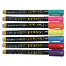 Whiteboard markers 7 markers assorted