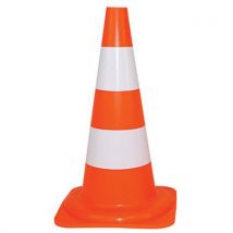 Floor cone 50cm orange fluo