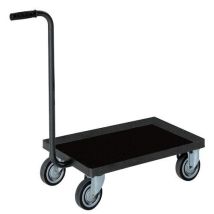 Steel trolley black-silver trays weight: 12.5 kg