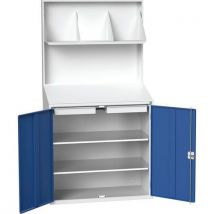 Verso Document Station and File Holder WxDxH 1000x550x2000mm by Bott