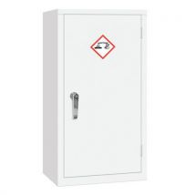 White acid COSHH storage cabinet 910x457x457mm