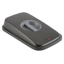 Lid with handle for geo bin grey