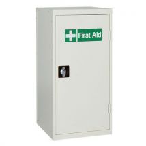 White first aid cabinet 910x457x457mm
