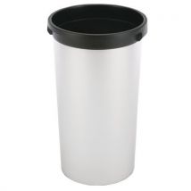 Iris round bin 50 l plastic grey