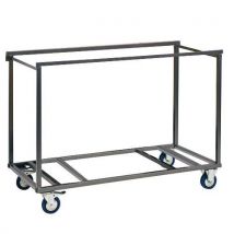 Rectangular table trolley