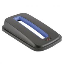 Blue paper slot lid for basket geo