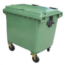 Green Wheeled Bin 1100 L