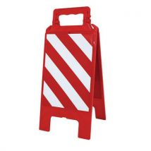 Floor sign h600mm x l275mm r/b hatching