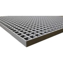 Grey open mesh grating - 3000mm x 1000mm x 38mm - cobagrip