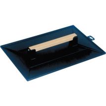 Black rectangular plastic float 42x28