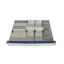 Bott - 7-compartment drawer organiser wxdxh: 800x650x75mm