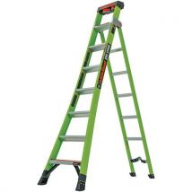 Extension/step ladder - 8 tread - little giant king kombo