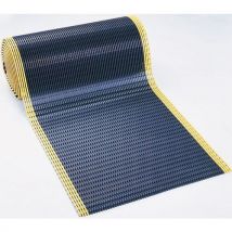 Vynagrip plus flexible pvc mat with grating linear metre w=60 cm