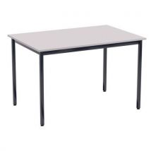 Collective restaurant table 120x80 light grey/grey