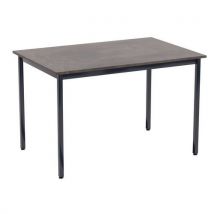 Collective restaurant table 120x80 anthracite/grey