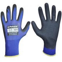 Size 7 Polyflex Air Neoprene Palm Gloves 10 Pairs by Polyco