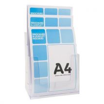 3 Tier A4 Brochure Holder