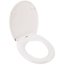 Majestic thermoset toilet seat - white