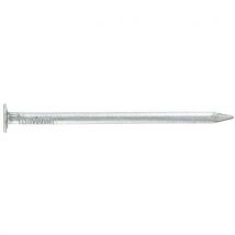 100-g box of flat-head nails 4.2x100 steel