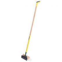 Brush scraper with 32-cm wooden handle + grip - leborgne