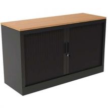 Cabinet with shutters with top overall height: 69 cm overall width: 120 cm