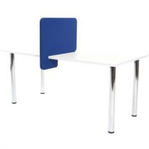Desk wedge screen blue 400x600mm