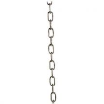 Stainless steel 2.5-mm straight chain