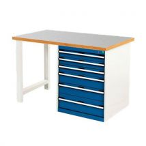 Bott - Cubio workbench lino top and cabinet 940x1500x900mm