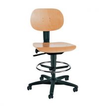 Wooden workshop chair min. Seat ht.: 59 cm max. Seat ht.: 84 cm
