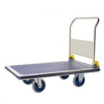 500kg Capacity Foldable Steel Platform Trolley LxW 1240x790mm