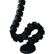 Impulse height adjustable desks black cable spine accessory