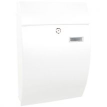 Geronan wall-mounted letter box white