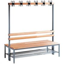 Gardelux double sided combination bench - 12 hooks