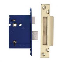 Aspec bs3621 5 lever sashlock76mm case57mm backsetpvd brass
