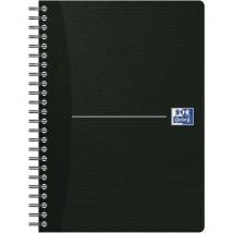 Oxford office wire-bound ntbk 148x210 180p 90g 5x5 sq. Astd.