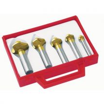 Set of 5 4307/87 milling cutters tin