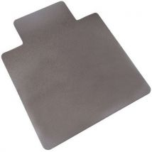 Pvc floor protector mat with cut-out 120x90 cm for carpet