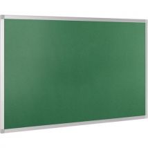 Framed felt green noticeboard - hxw 900x600mm ayda