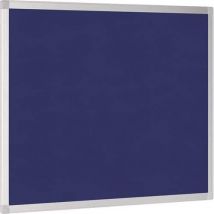 Framed felt blue noticeboard - hxw 1200x900mm ayda