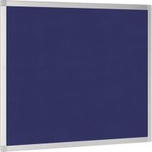 Framed felt blue noticeboard - hxw 1800x1200mm ayda