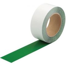Dirt-resistant adhesive marking tape for bathrooms - green