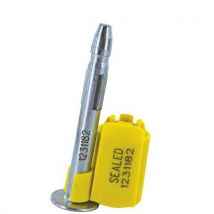 Sealed yellow polystyrene containers