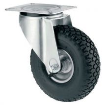 Pneumatic swivel castor capacity: 200 kg dia.: 260 mm