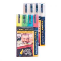 Chalk markers 2–6-mm nibs assorted colours - securit