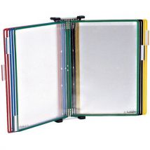 Tarifold starter wall unit with 10 red pockets