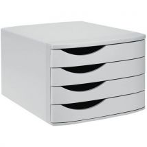 Re-solution filing unit 4 drawers grey