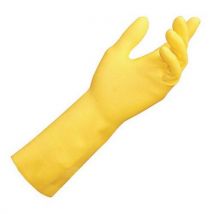 Yellow latex gloves_730257