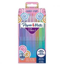 Paper mate flair candy pop assorted felt tips pack of 16 -